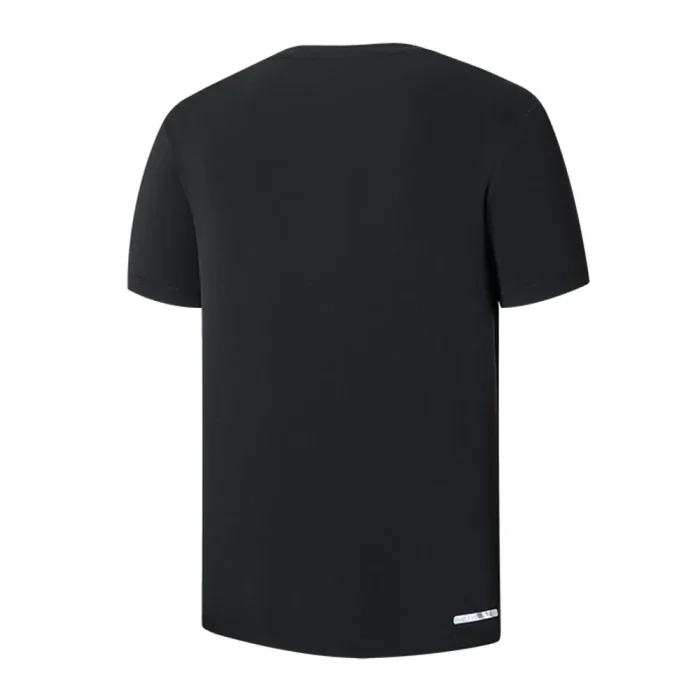 ERKE Mens Crew Neck T-Shirt – Black 11223202383-002 - Image 3