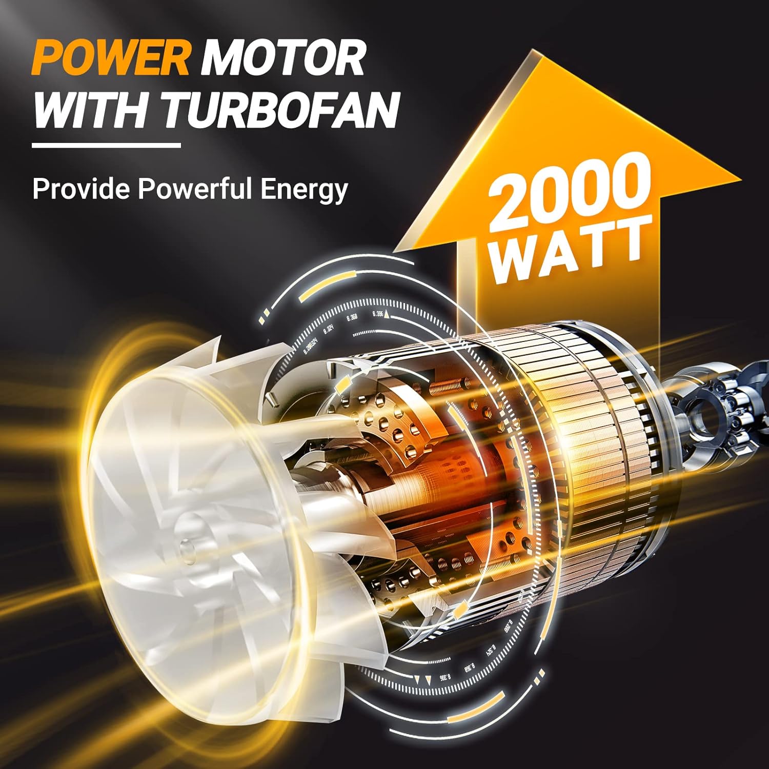 SEEKONE 2000W Professional Heat Gun with Accessories – Variable Temp Control - Image 6