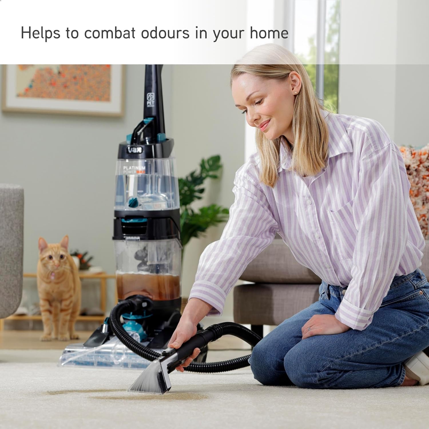 Vax Original Carpet Cleaner Solution – 1.5L Rose Burst - Image 3