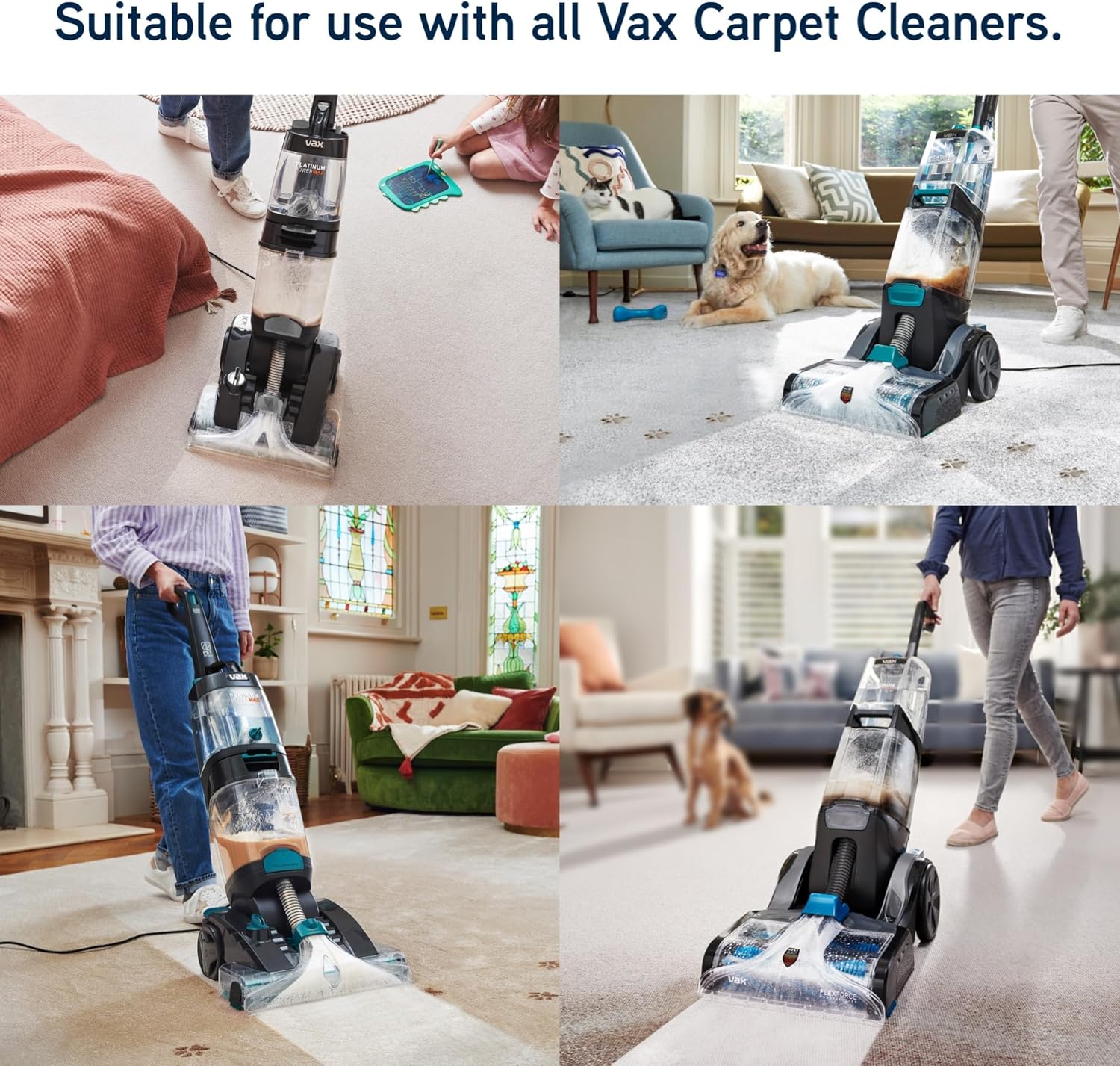 Vax Original Carpet Cleaner Solution – 1.5L Rose Burst - Image 4